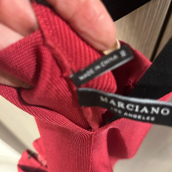 Gorgeous Marciano Asymmetrical Dress! Only worn once and in great condition! - Picture 3 of 4